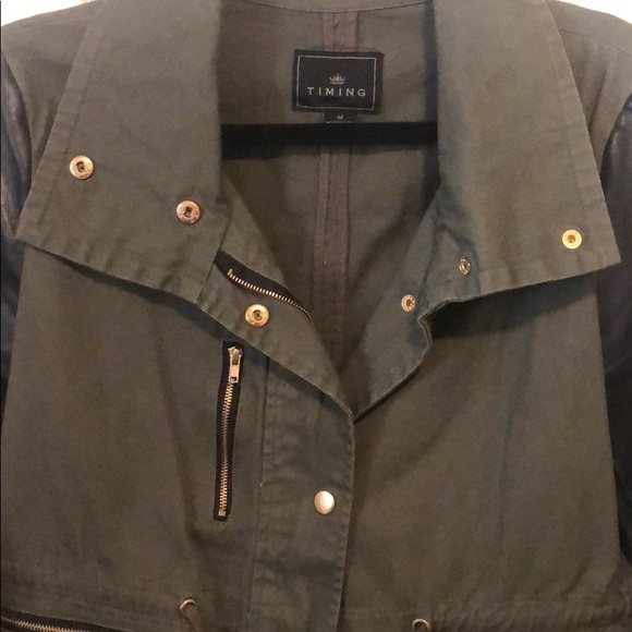 Olive green jacket - Picture 2 of 5